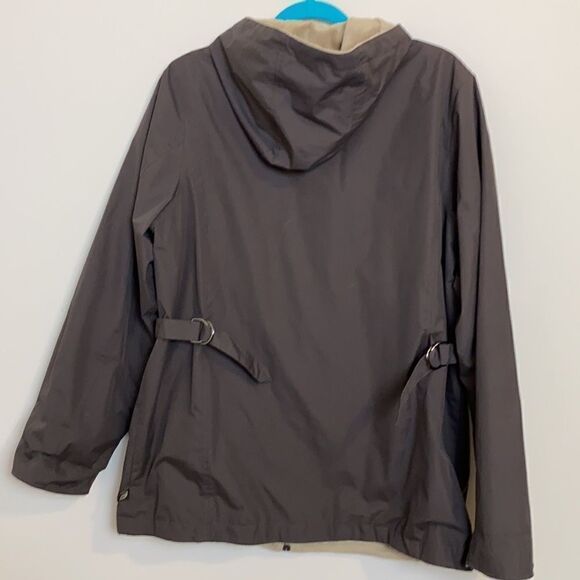 Free Country Jacket Reversible Raincoat with Faux Fur. Large EUC - Picture 5 of 9